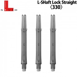 Lock Straight - 330 - Clear Black Lock Straight - 330 - Clear Black