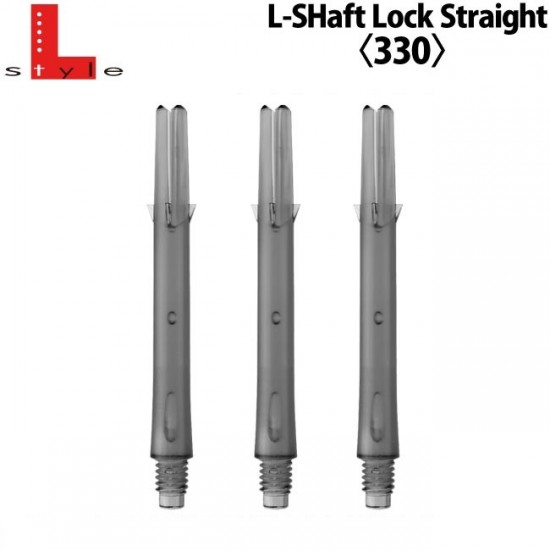 Lock Straight - 330 - Clear Black Lock Straight - 330 - Clear Black