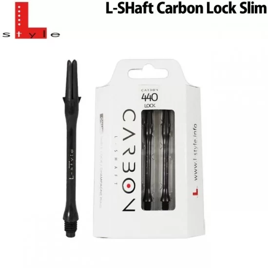 Aste Per Freccette L-Style Carbon Premium Lock Shaft - 3 Pezzi, Anime In Metallo, Finitura Opaca, Con Anelli Champagne In Metallo Oro Rosa - 5