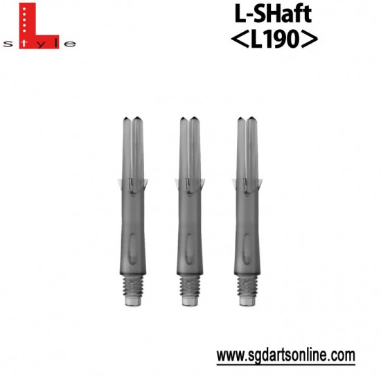 Lock Straight - 190 - Clear Black