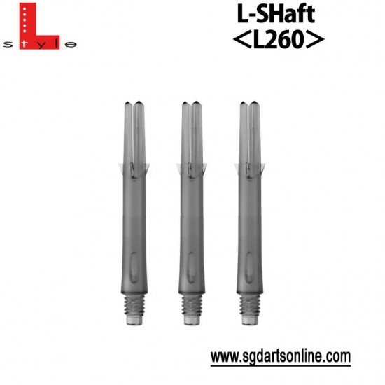 Lock Straight - 260 - Clear Black