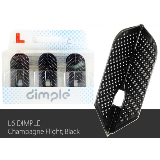 L6d Dimple Flight L (Black) L6d Dimple Flight L (Black)