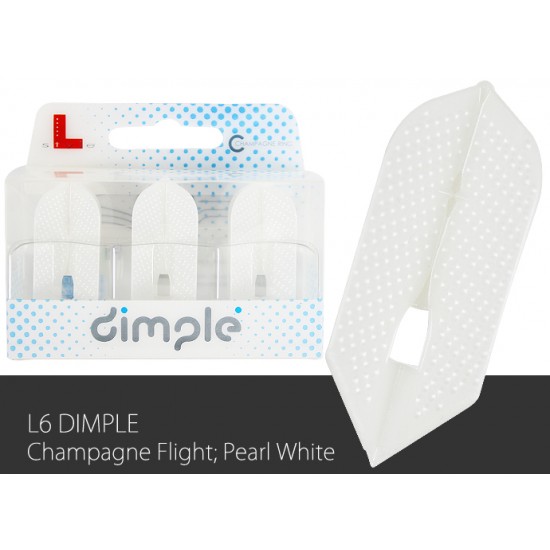 L6d Dimple Flight L (White) L6d Dimple Flight L (White)