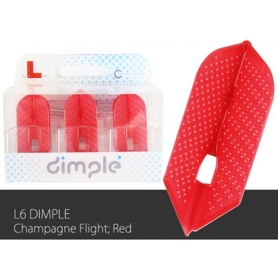 L6d Dimple Flight L (Red) L6d Dimple Flight L (Red)