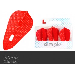 L9d Dimple Flight L (Red) L9d Dimple Flight L (Red)