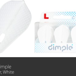 L9d Dimple Flight L (White) L9d Dimple Flight L (White)
