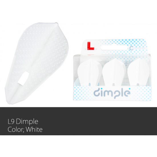 L9d Dimple Flight L (White) L9d Dimple Flight L (White)