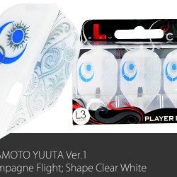 Yuta v1 Clear White Flight L (Shape)