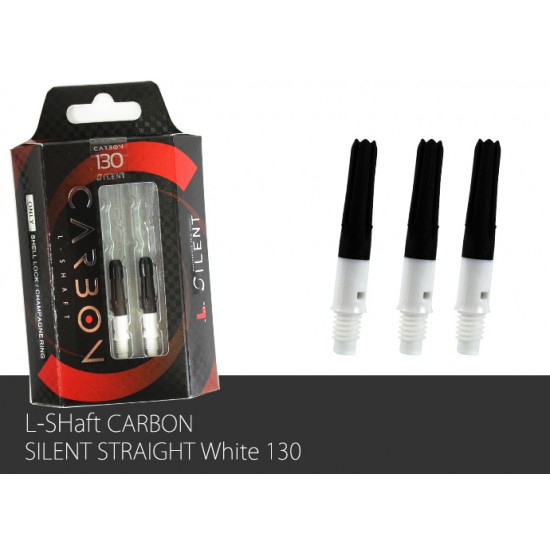 L-Shaft Carbon Silent 130 (White) L-Shaft Carbon Silent 130 (White)