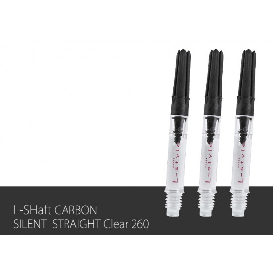 L-Shaft Carbon Silent 260 (Clear) L-Shaft Carbon Silent 260 (Clear)