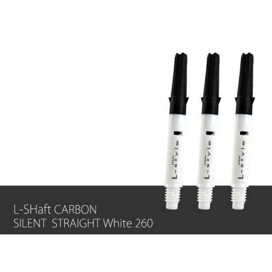 L-Shaft Carbon Silent 260 (White) L-Shaft Carbon Silent 260 (White)