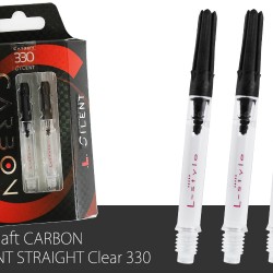 L-Shaft Carbon Silent 330 (Clear) L-Shaft Carbon Silent 330 (Clear)