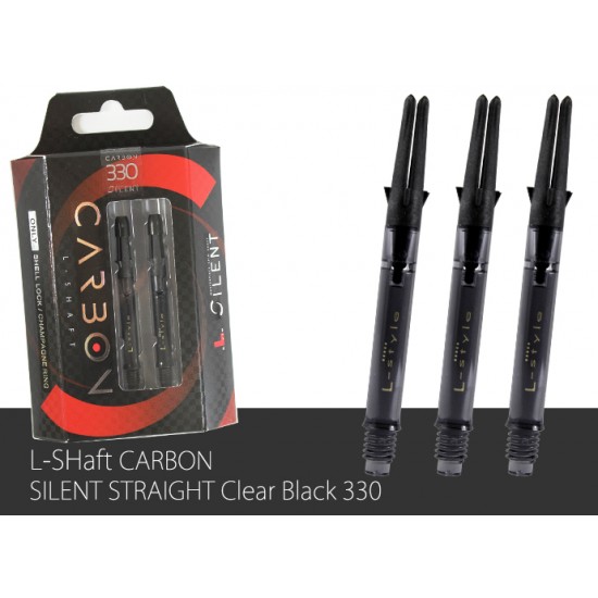 L-Shaft Carbon Silent 330 (Clear Black) L-Shaft Carbon Silent 330 (Clear Black)