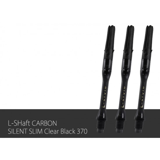 L-Shaft Carbon Silent 370 (Clear Black) L-Shaft Carbon Silent 370 (Clear Black)
